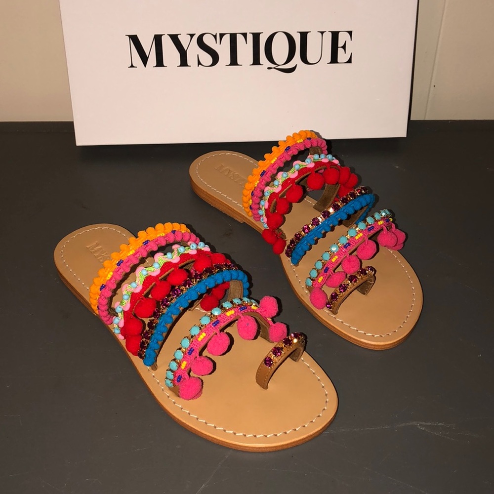 Mystique brown/multi sandals